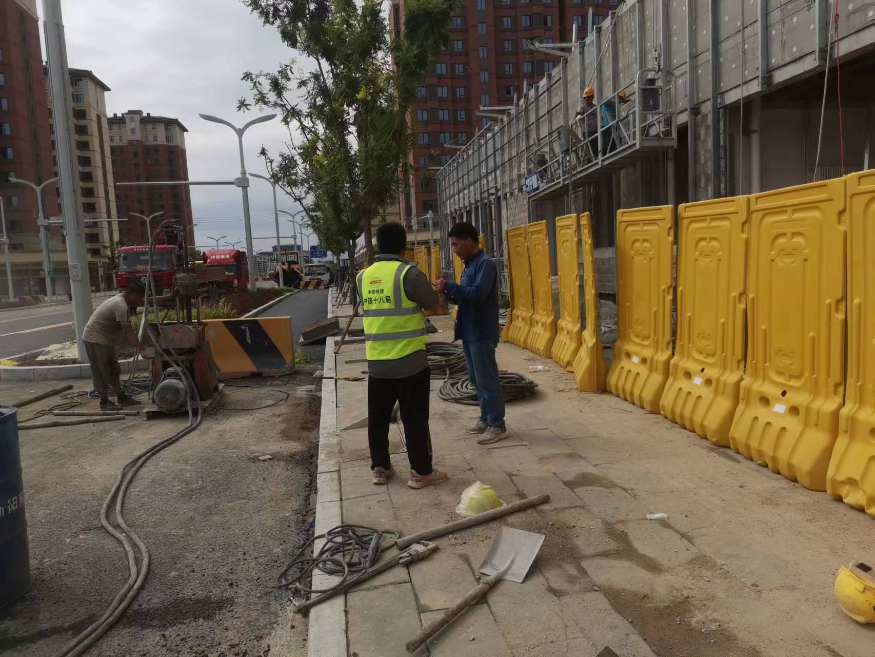 河口地基注浆加固